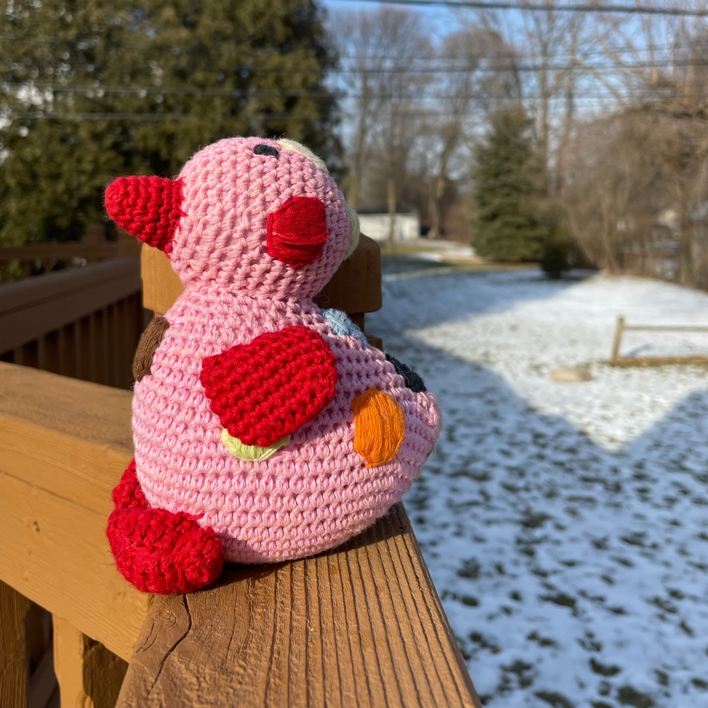 Cute Crocheted Duck